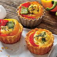 Рецепт Овощных мини-тортиков