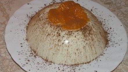 Рецепт птичьего молока с мандаринами