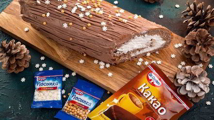 Рецепт рождественского полена