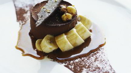 Рецепт Шоколадна-бананового торт в мультиварке