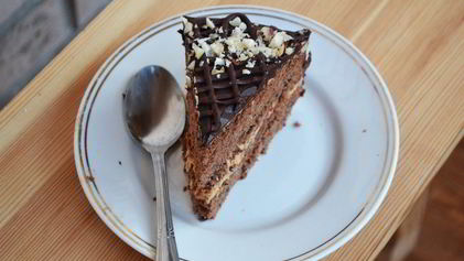 Рецепт Шоколадна-медового торт