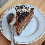 Рецепт Шоколадна-медового торт