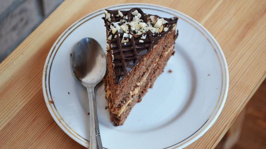 Рецепт шоколадна-медового торт