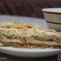 Шведский миндальный торт