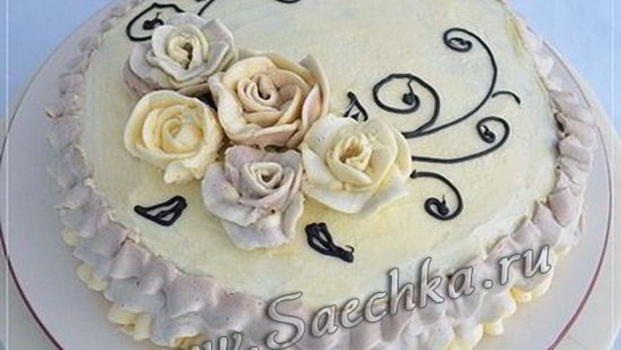 Рецепт сметанного торта