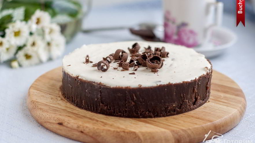 Рецепт сырного торта с шоколадом