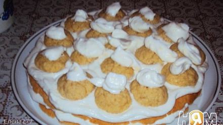 Рецепт торта белые облака