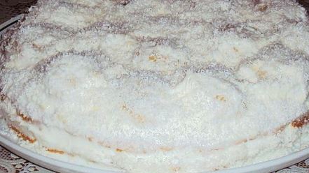 Рецепт торта белые облака