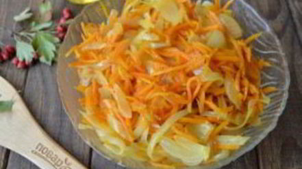 Рецепт торта из кабачков с морковью и луком