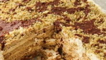 Рецепт торта из печенья юбилейное без выпечки