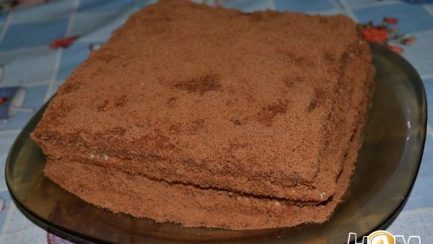 Рецепт торта из шоколадного манника