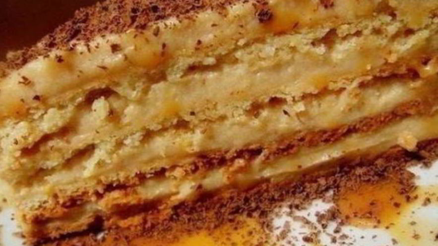 Рецепт торта крем-брюле