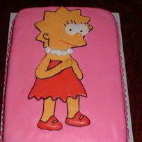 Торт Лиза Симпсон