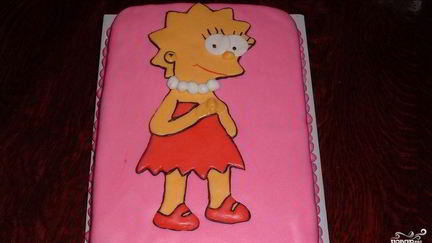 Рецепт Торт Лизы Симпсон