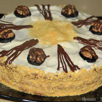 Торт с черносливом