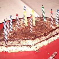 Рецепт Торта с шоколадным и сметанным кремами