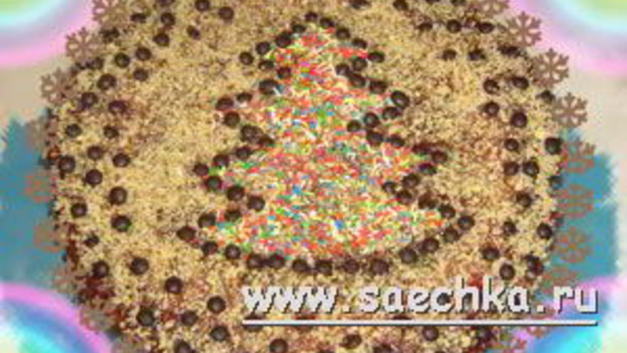 Рецепт торта шахматного новогоднего для ленивых хозяек