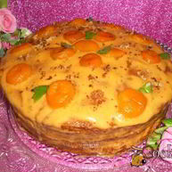 Рецепт Торта Шифон с кремом Муслин