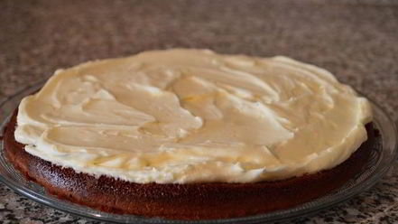 Рецепт торта со сметанным кремом и маскарпоне