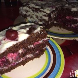 Рецепт Торта Вишенка