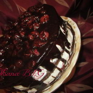 Рецепт Торта Вишня в шоколаде