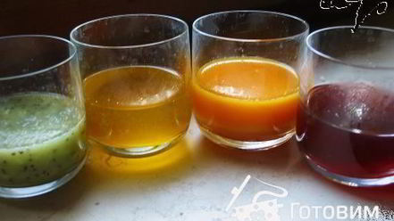 Рецепт торта-витража осеннее очарование