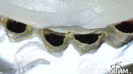 Рецепт торта-витража осеннее очарование