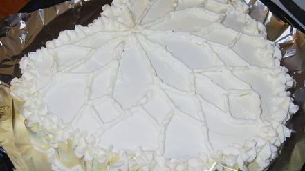 Рецепт торта-витража осеннее очарование