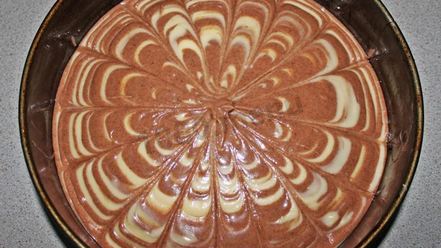 Рецепт торта зебра в духовке