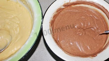 Рецепт торта зебра в духовке