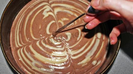 Рецепт торта зебра в духовке