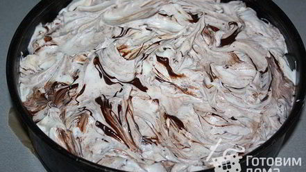 Рецепт творожно-сливочного торт с малиной