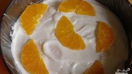 Рецепт творожного торта с желе и фруктами