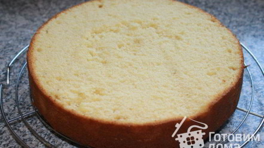 Рецепт желткова-маслянного бисквит