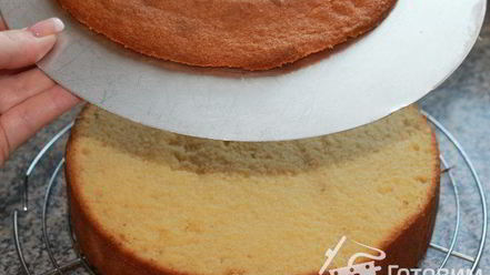 Рецепт желткова-маслянного бисквит