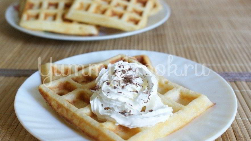 Рецепт американских вафель