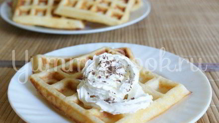 Рецепт американских вафель