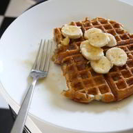 Рецепт Бананова-ореховых вафли