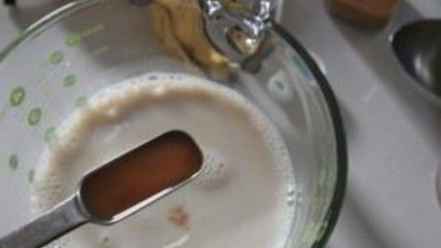 Рецепт бананова-ореховых вафли