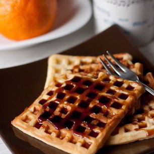 Рецепт Быстрых дрожжевых вафель