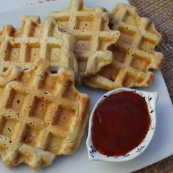 Рецепт Чесночных вафель