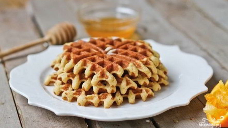 Рецепт диетических вафель в вафельнице
