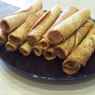 Рецепт Домашних вафель со сгущенкой