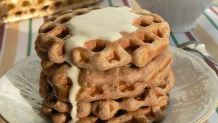 Рецепт гречневых вафель