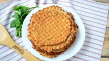 Рецепт картофельных вафель