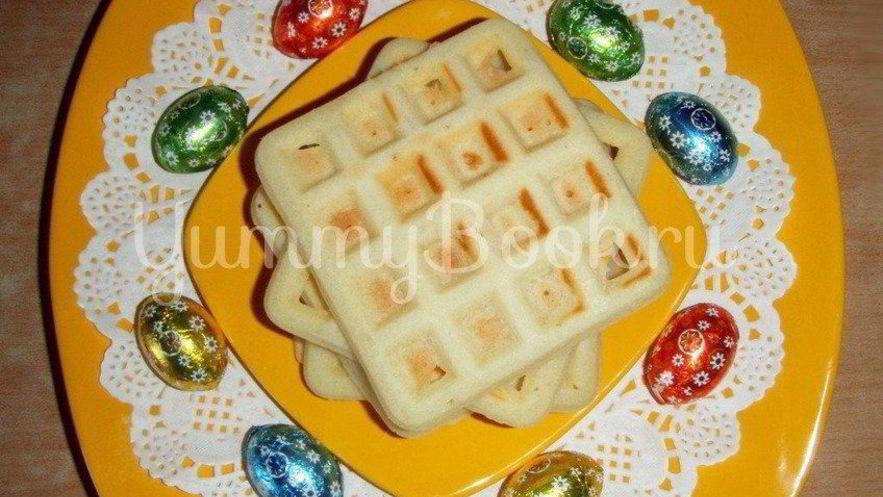 Рецепт хрустящих масляных вафель