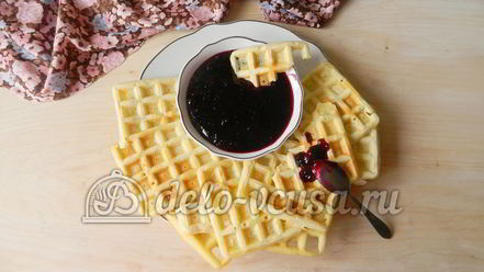 Рецепт мягких вафель в вафельнице