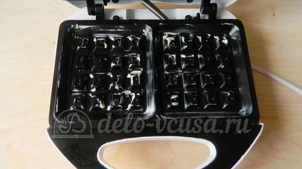 Рецепт мягких вафель в вафельнице