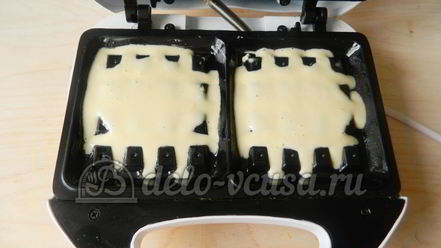 Рецепт мягких вафель в вафельнице