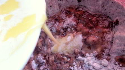 Рецепт шоколадных вафель с кокосом